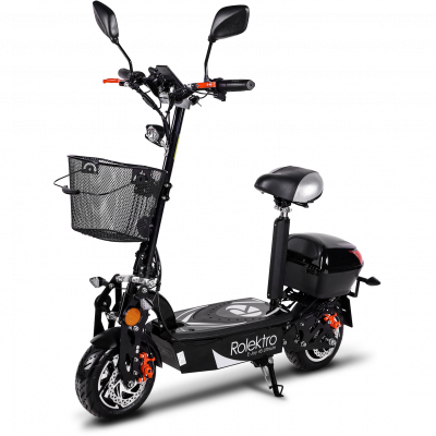 rolektro e-joy-45 lithium schwarz 36v 20ah akku-500 watt