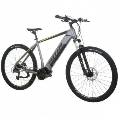 TOTEM E-Bike Maurice Pro Silber Schwarz Gelb 19 Zoll