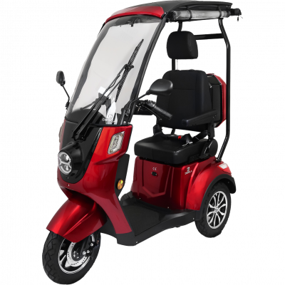 Deisla Chopper Dreirad mit Dach und Wetterschutz